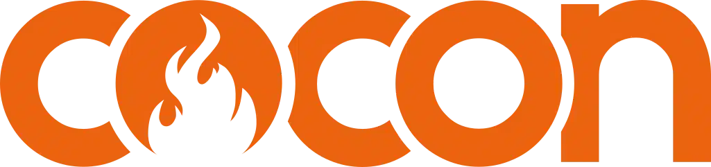 Logo Cocon, marque de poêles à granulés made in france