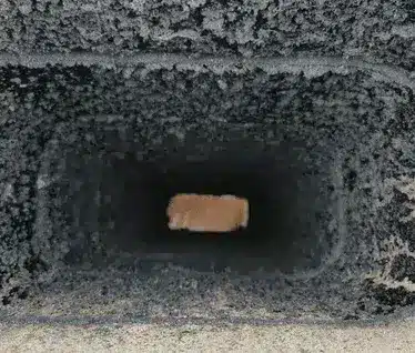 Conduit fortement bistré - Débistrage à Beaupréau-en-Mauges